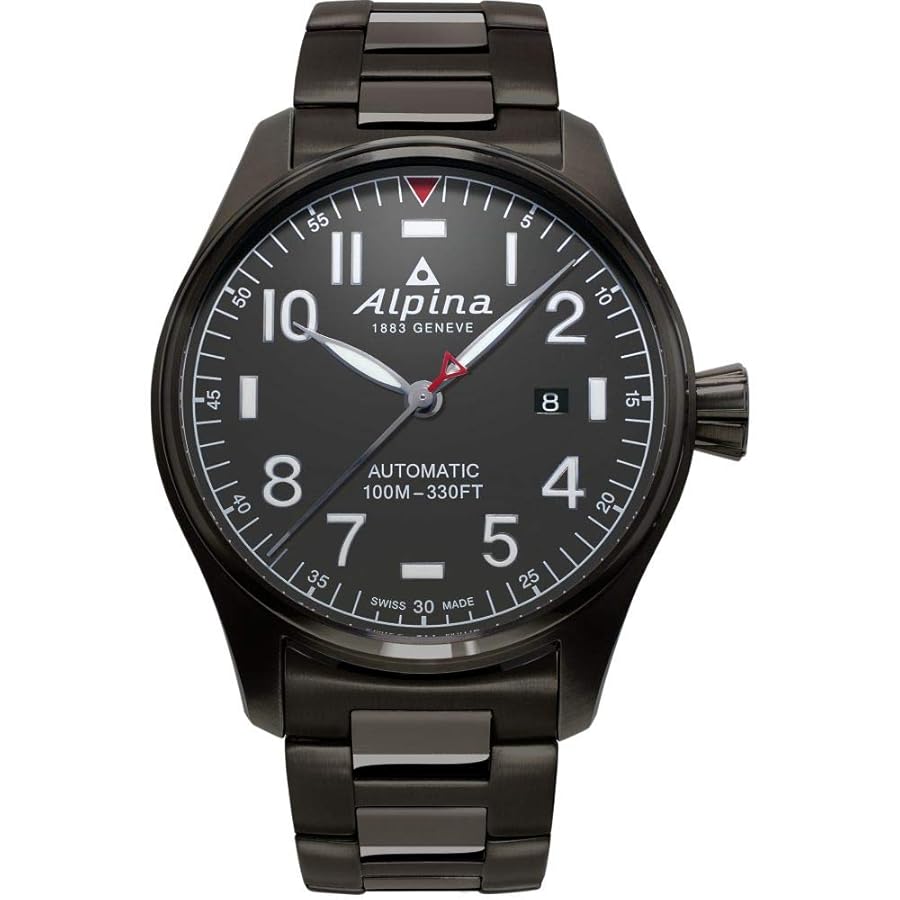 Alpina スタータイマー 自動巻き腕時計 Amazon | Alpina メンズ スタータイマー パイロット スイス製